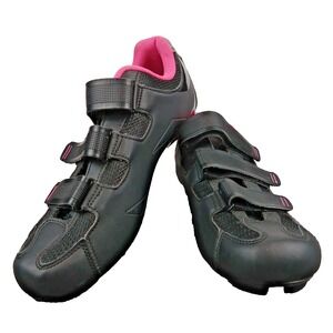 Tommaso Women's Cycling Shoes Pisa 100 Black & Pink Size 10‎